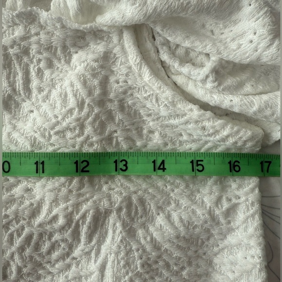 Michael Kors White Lace Top - Picture 5 of 6